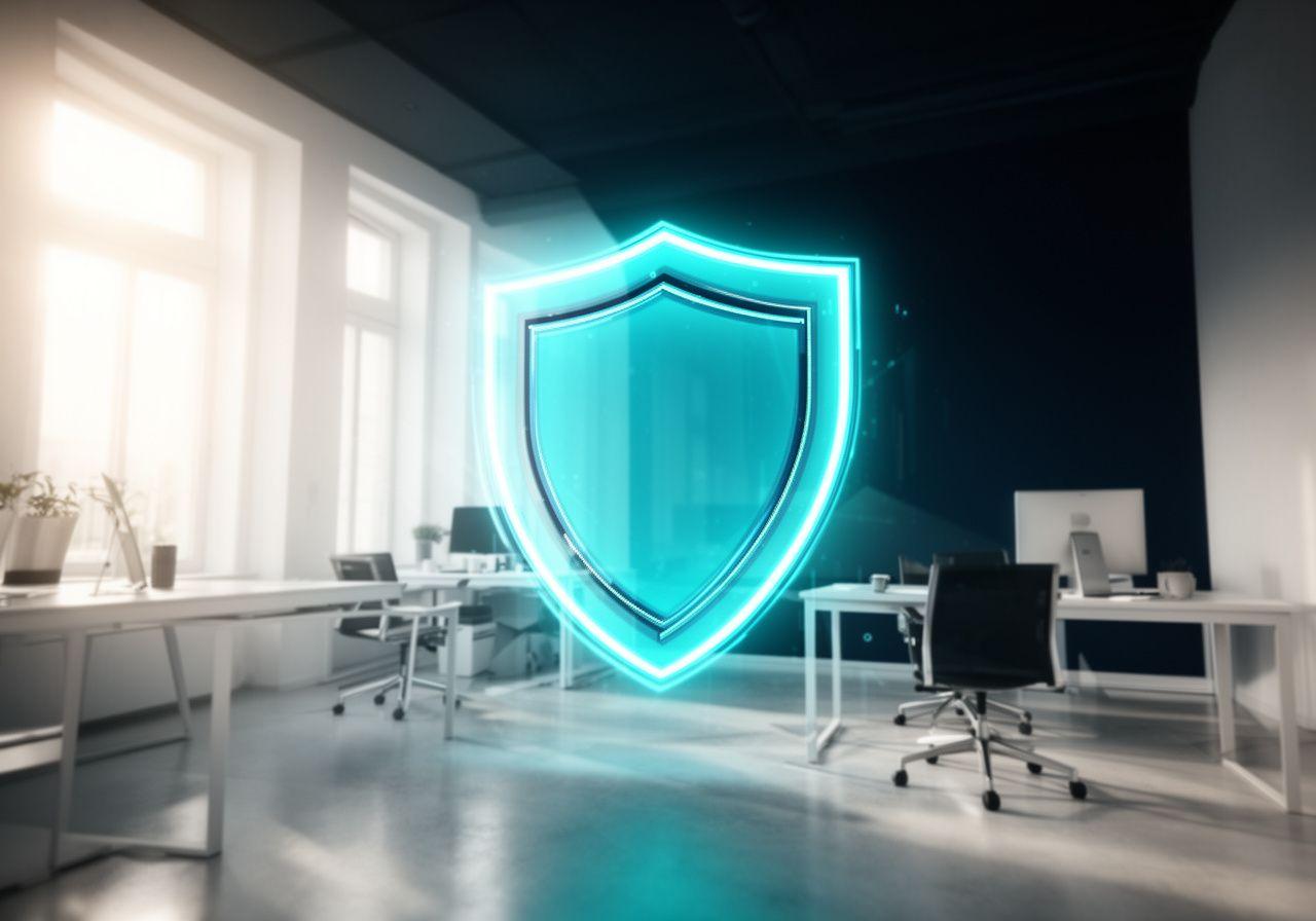 Datenschutz und Sicherheit Illustration